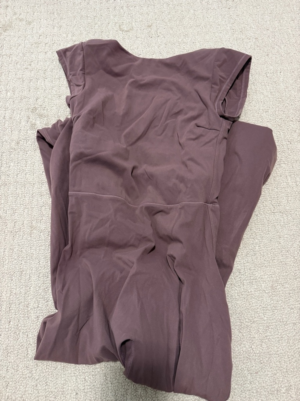 Alphalete Mauve Jumpsuit Romper